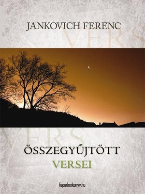 cover image of Összegyűjtött versek